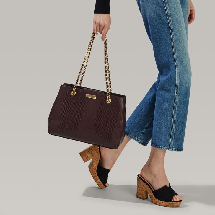 bex chain handle tote