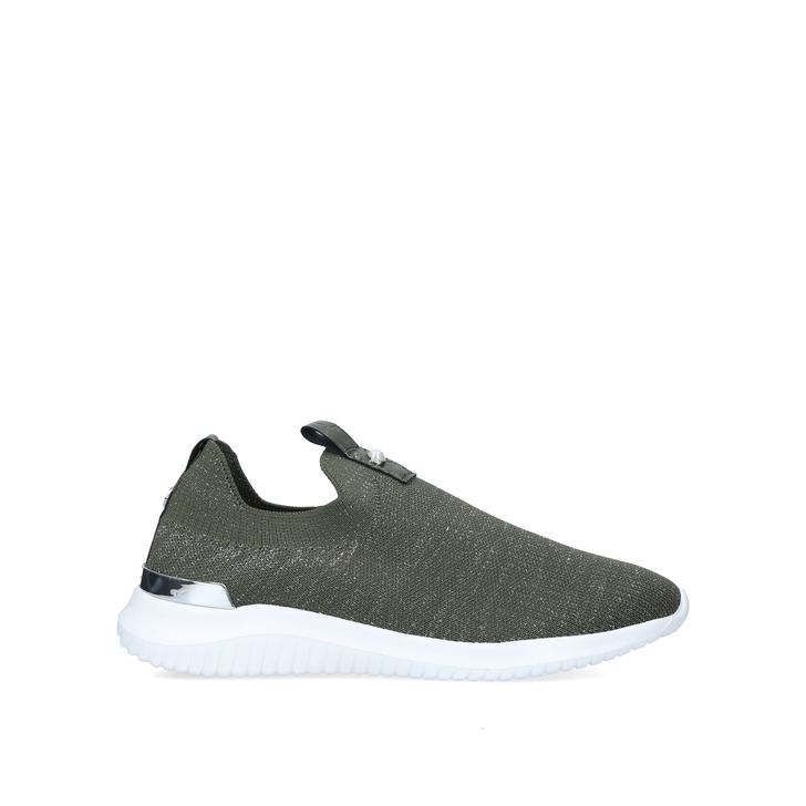 kurt geiger khaki trainers