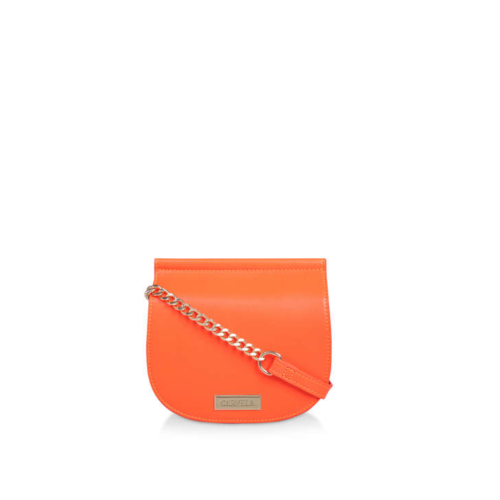 orange cross body bag