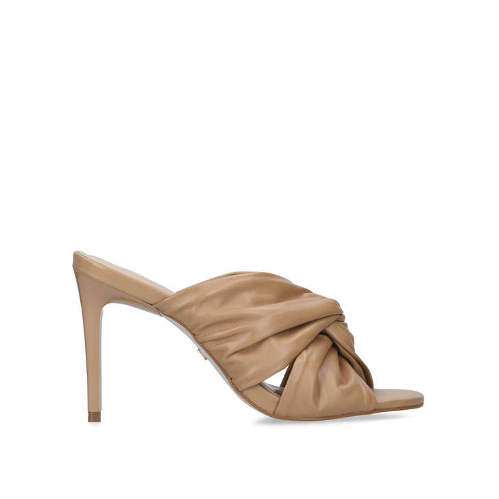 mules stiletto heels
