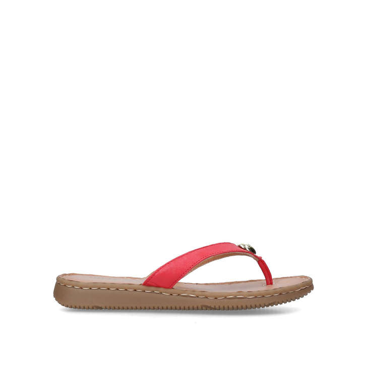 carvela red sandals