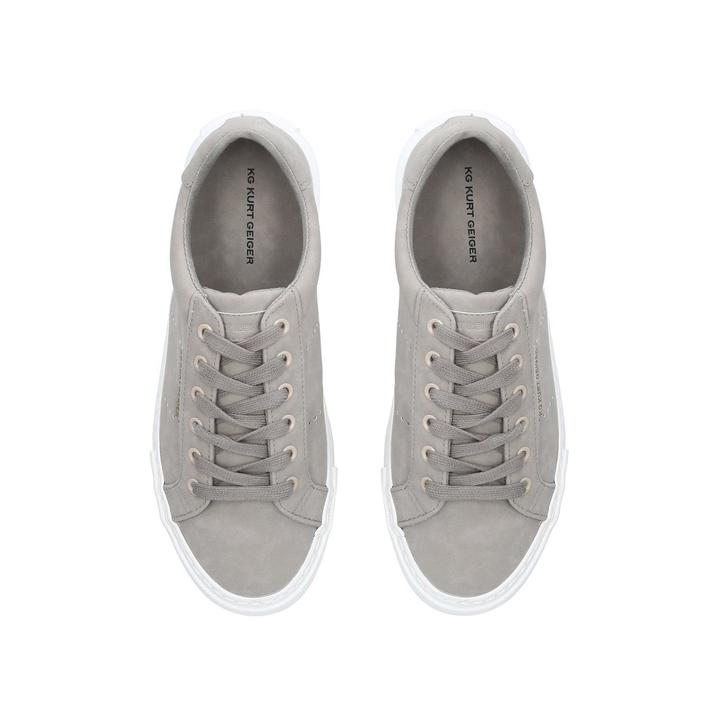 kurt geiger grey trainers