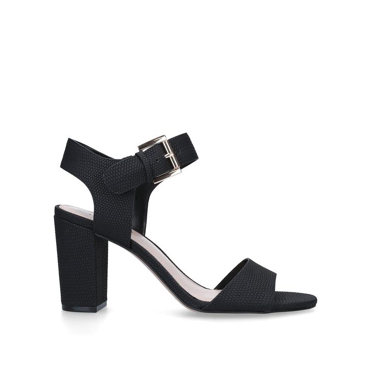carvela black heeled sandals
