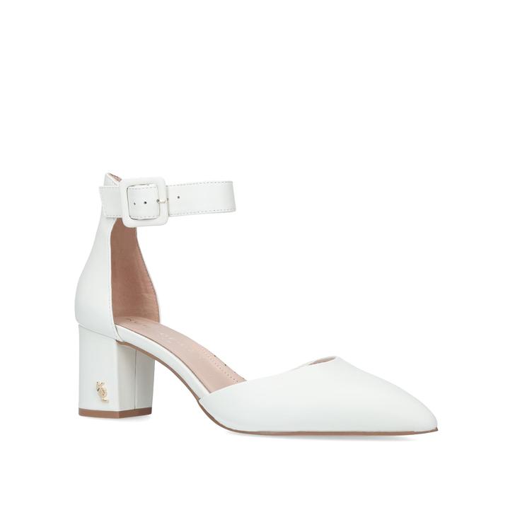 tan block heel boot