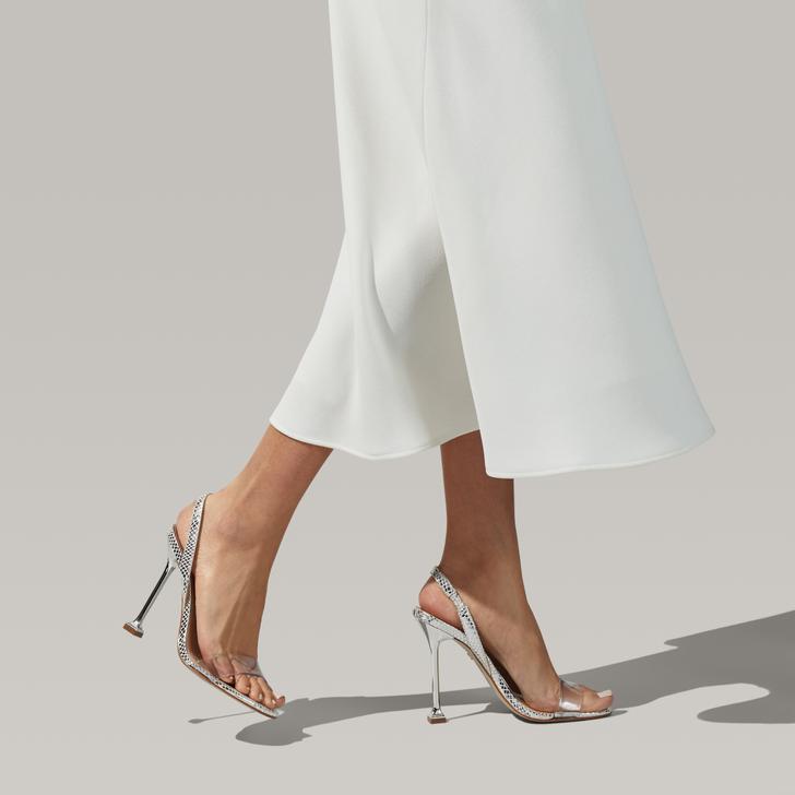 carvela silver sandals