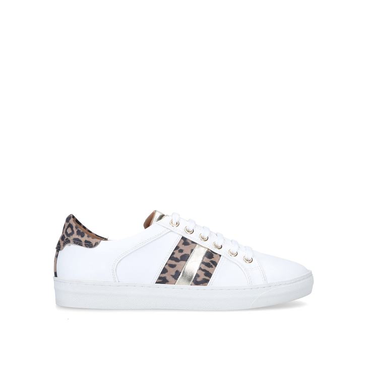 STRIPE White Trainers by NINE WEST 