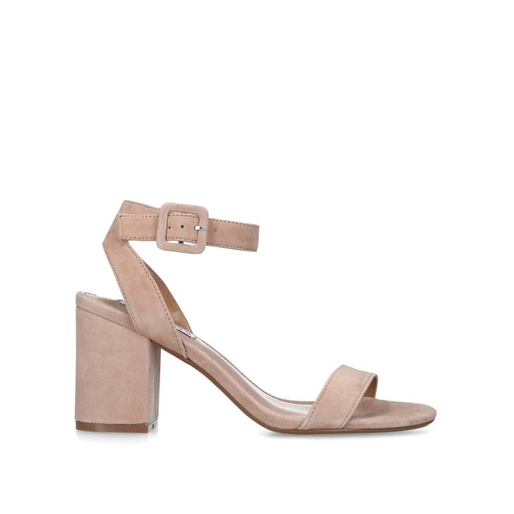 steve madden suede block heel sandals