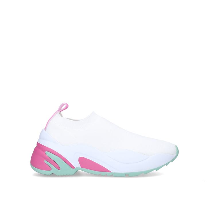 steve madden white slip ons