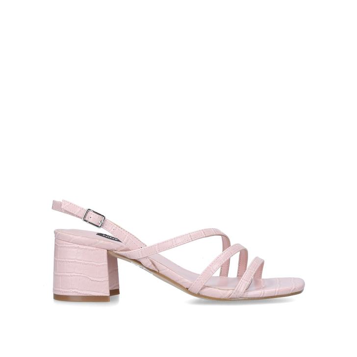 nine west pink sandals