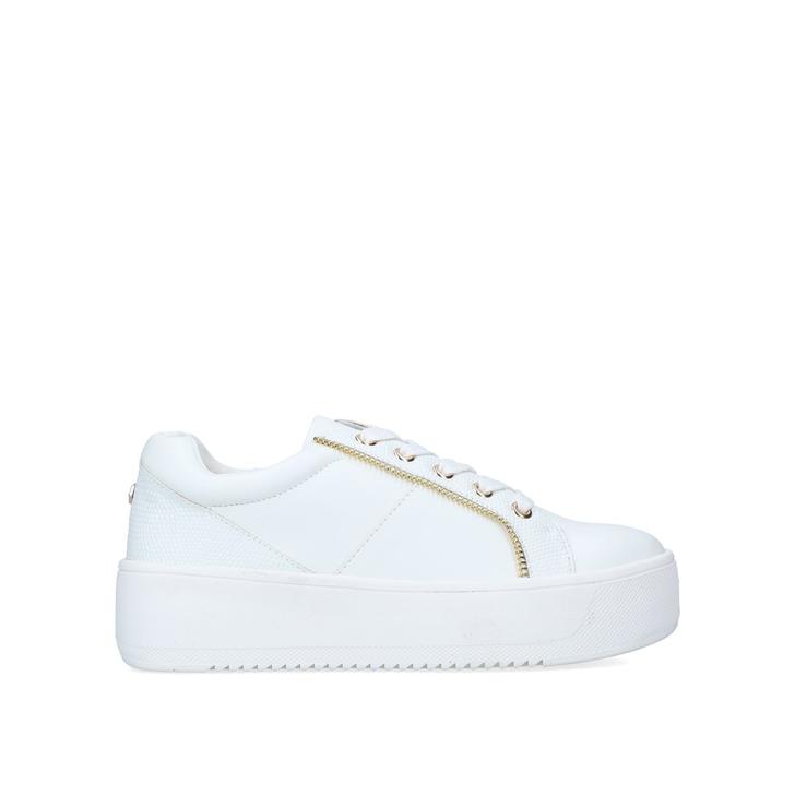 all white chunky trainers