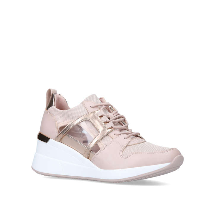 Virago Pale Pink Chunky Trainers By 