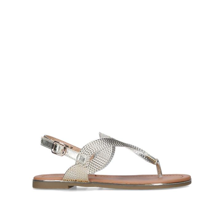 carvela gold sandals