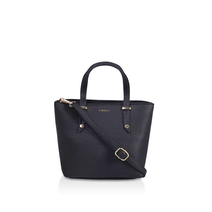 carvela black tote bag