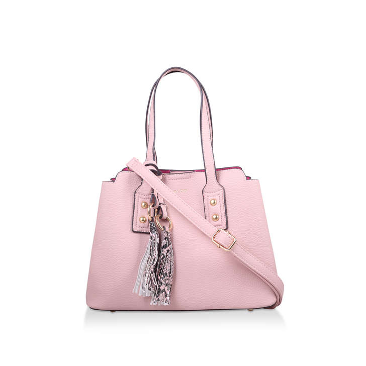 aldo pink tote bag