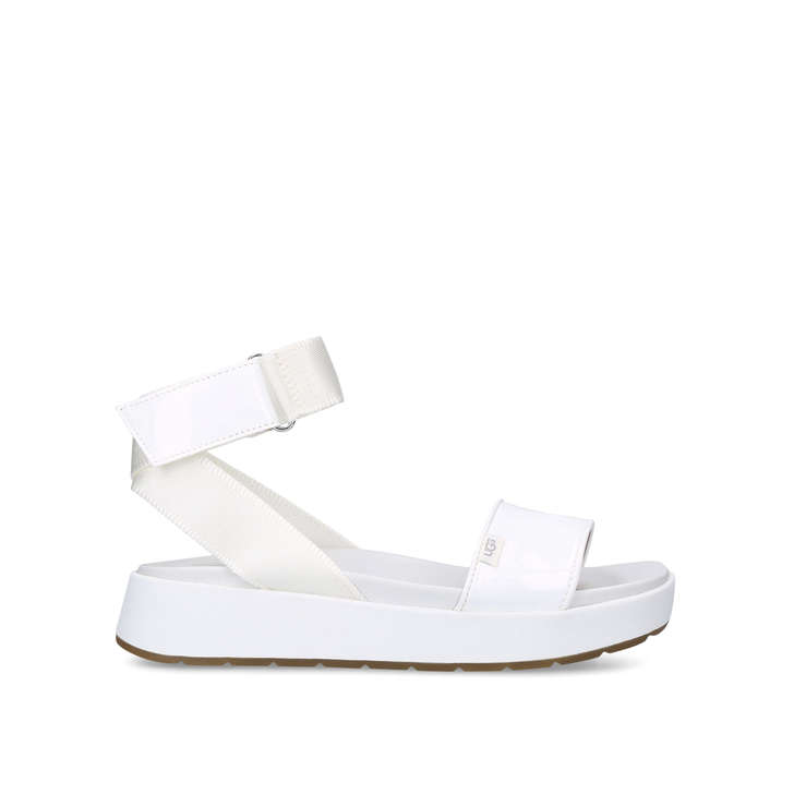 ugg sandals white