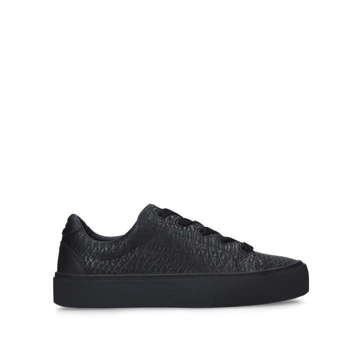 ZILO Black Lace Up Trainers by UGG 