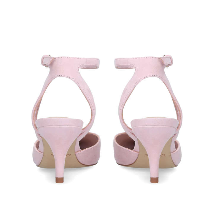 pale pink kitten heel shoes uk