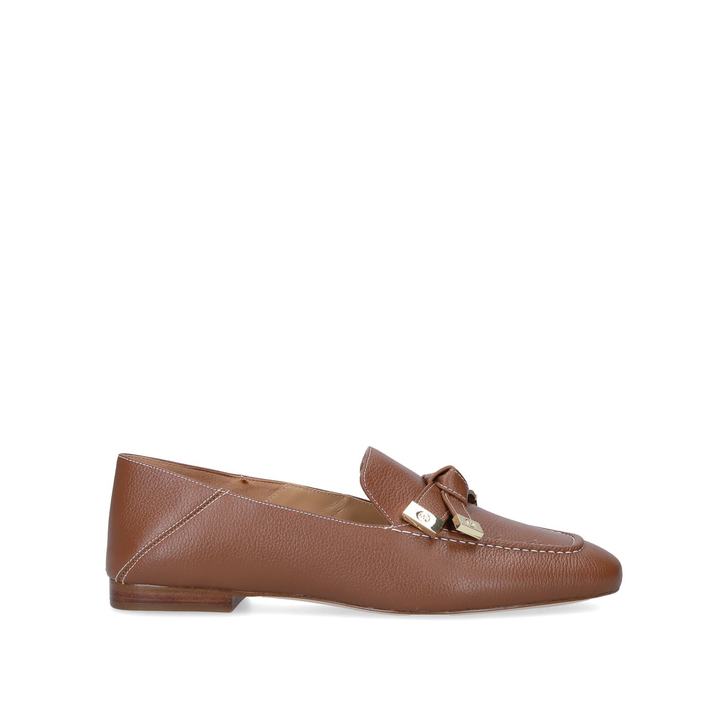 RIPLEY LOAFER Brown Bow Detail Loafers 
