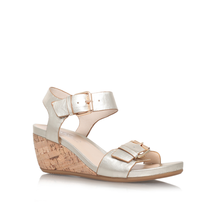 carvela comfort wedge sandals