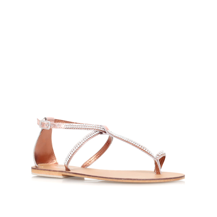 carvela metallic sandals