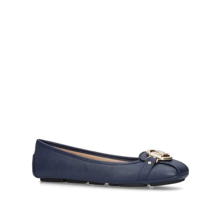 michael kors fulton moc navy