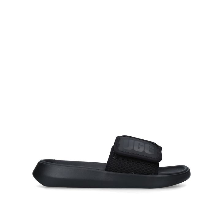 ugg black sliders