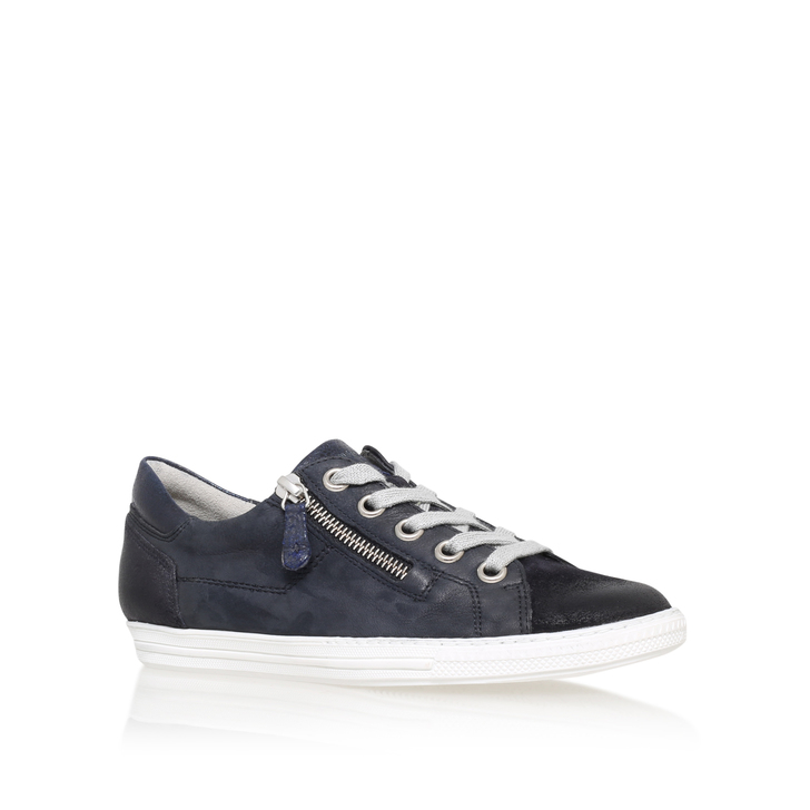 Amber Navy Low Top Trainers By Paul 