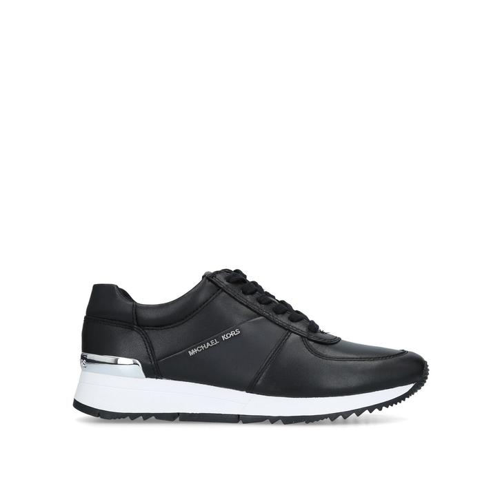 ALLIE TRAINER Black Low Top Trainers by 