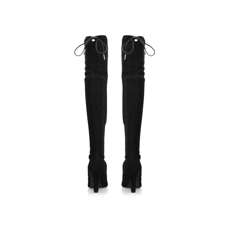 Sammy Black High Heel Over The Knee Boots By Carvela | Kurt Geiger