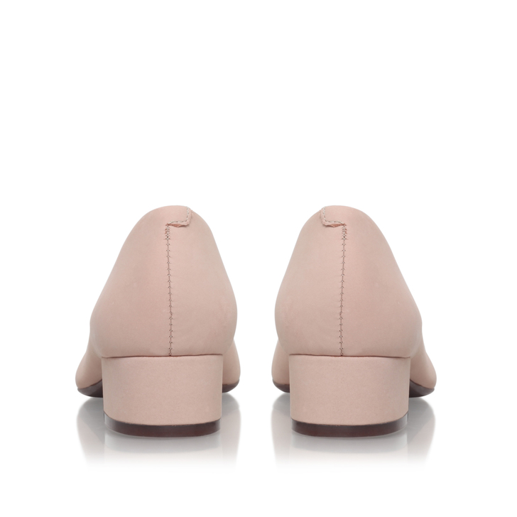 Annie Nude Low Heel Court Shoes By 