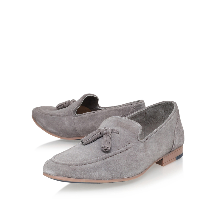 Denton Grey Loafer Shoes By KG Kurt 