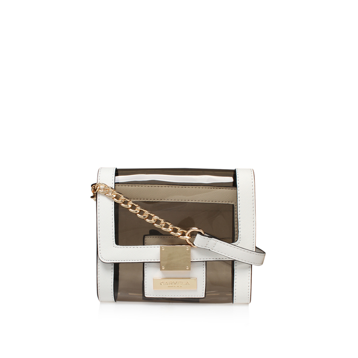 white perspex bag