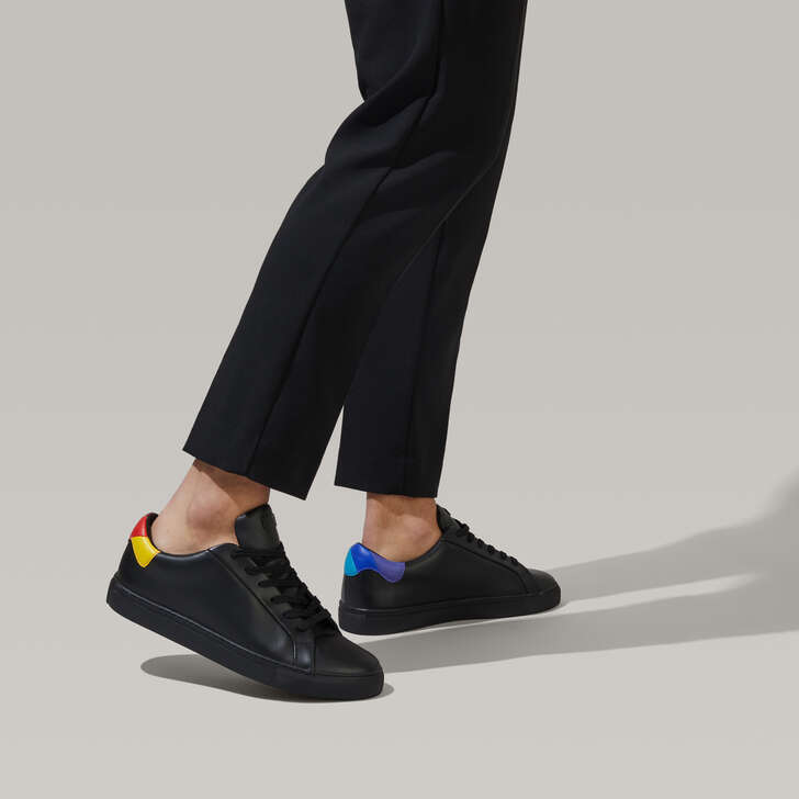 kurt geiger lane rainbow trainers