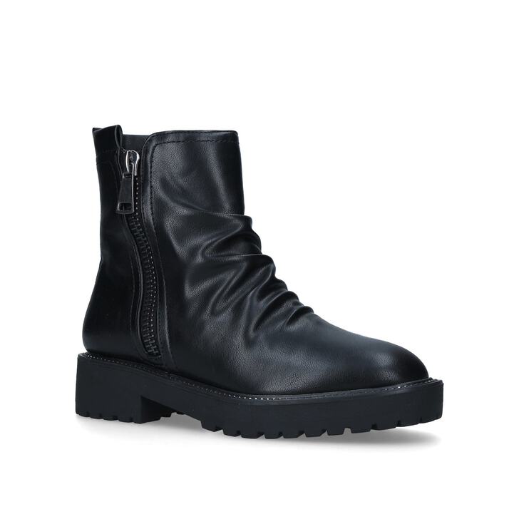 black alexander mcqueen boots