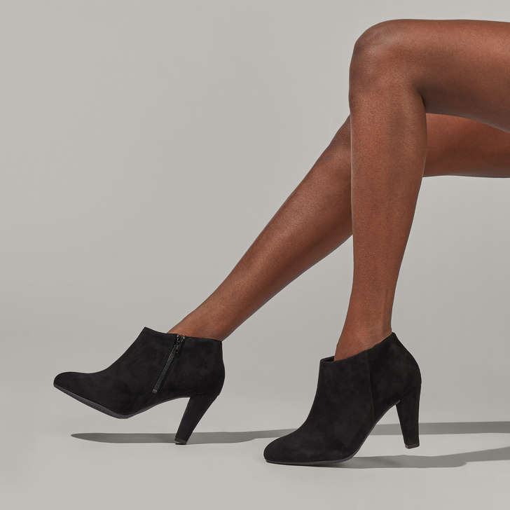 Ross Black Mid Heel Ankle Boots By Carvela Comfort | Kurt Geiger