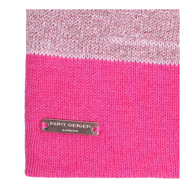 kurt geiger rainbow beanie