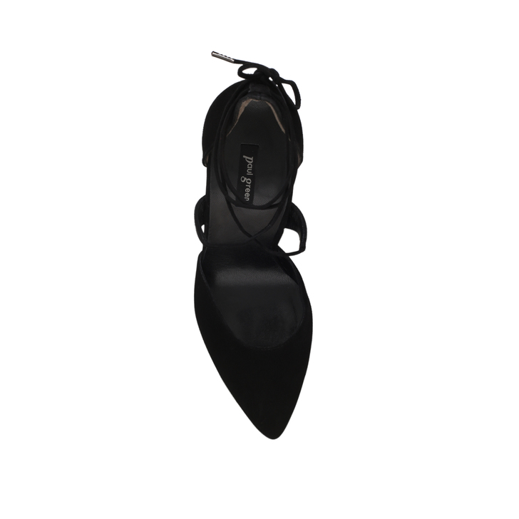 Ella Court Black Mid Heel Court Shoes By Paul Green | Kurt Geiger