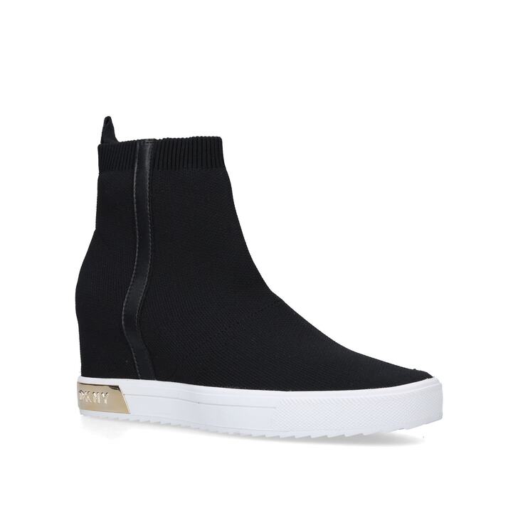 dkny anna wedge sneakers