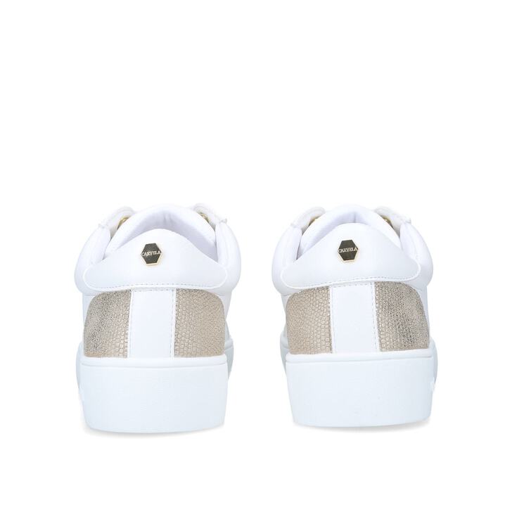 carvela jagger trainers white