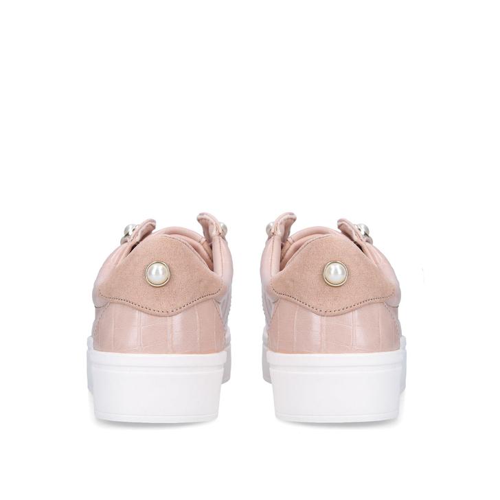 22春夏新作 Trainers Up Lace Pearl シューズ 靴 Kassie レースアップ スニーカー レディース Kg Miss ケージー ミス With Blush Pink In Detail Pearl レディース靴