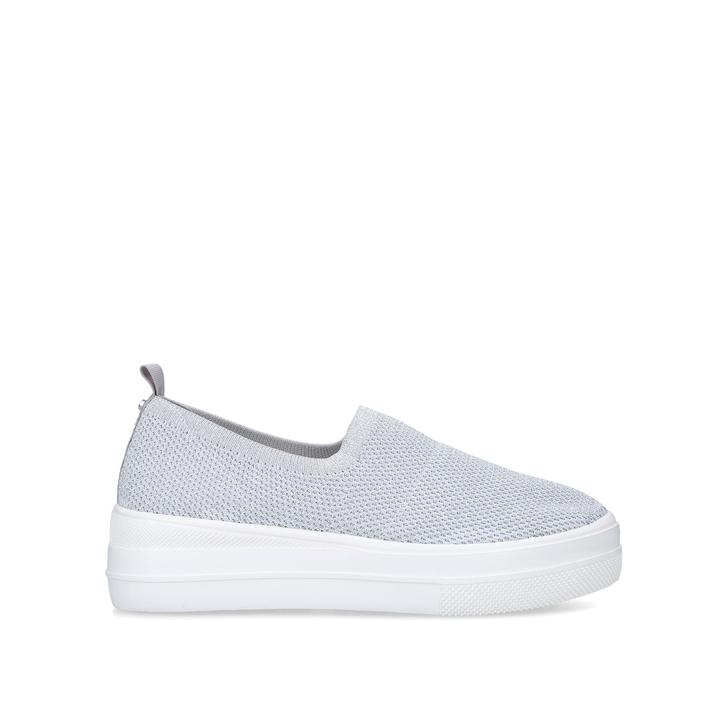 carvela grey trainers