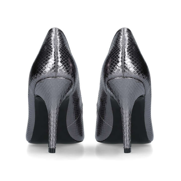 nine west pewter heels