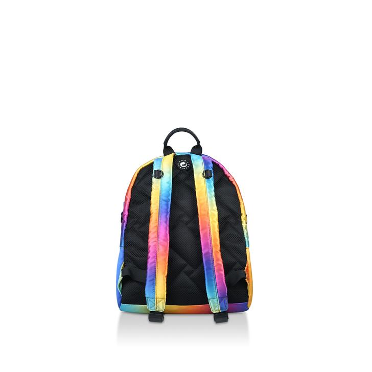 recycled leather backpack