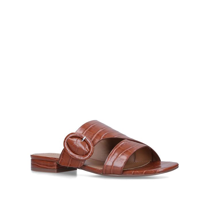charli flat slide sandals