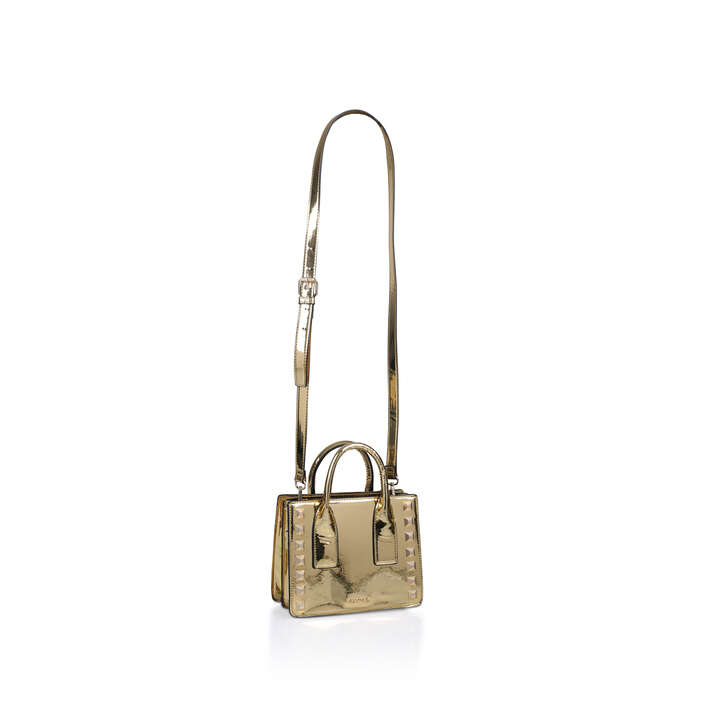 carvela gold bag