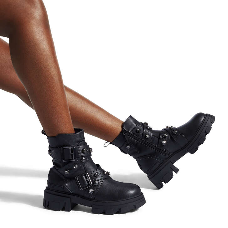 kurt geiger biker boots