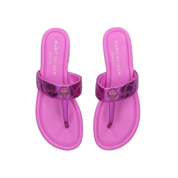 kurt geiger pink sandals