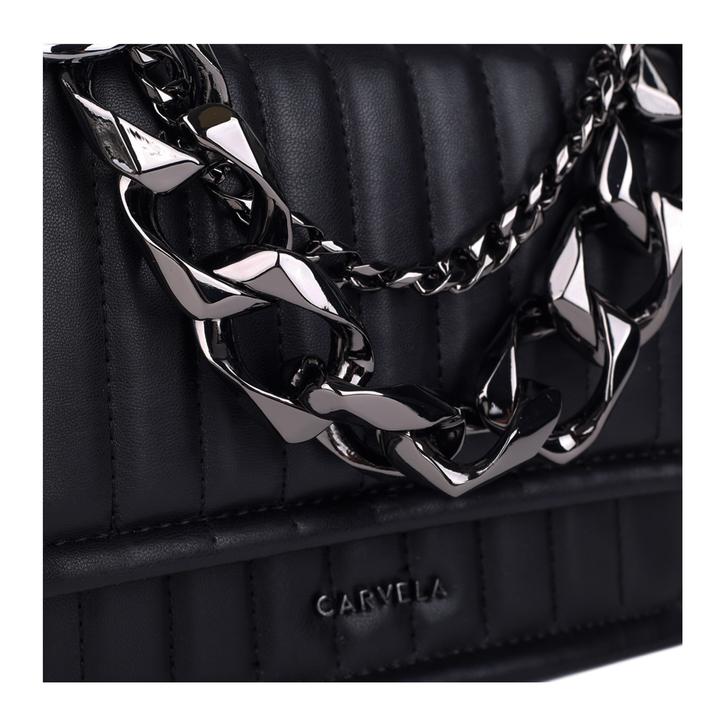 carvela bells black tote bolsa