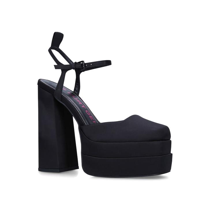 black platform sandals closed toe