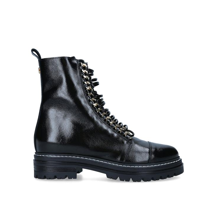 carvela black biker boots